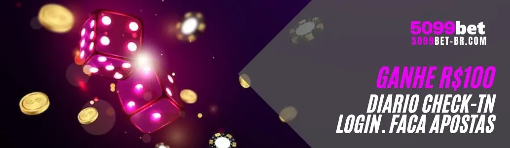Banner de bônus e promoções da 5099BET cassino